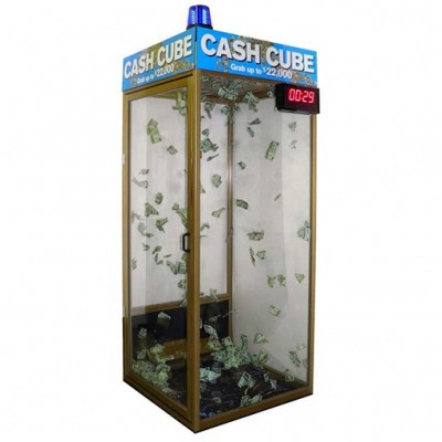 Luxury  money grab machine is suitable for shopping malls or parties warm field activities supplies